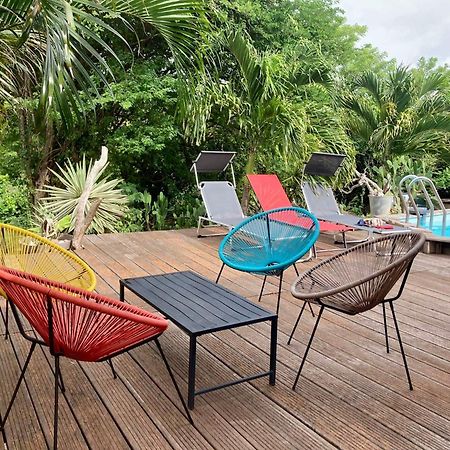 Villa Piscine - Maracudja レザンセス・ダルレット エクステリア 写真